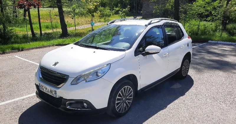 Peugeot 2008 cena 33900 przebieg: 125000, rok produkcji 2014 z Szczekociny małe 154